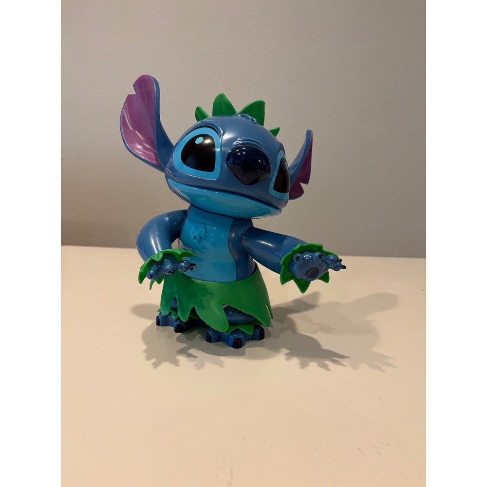 Disney Lilo & Stitch Hula Stitch Interactive Action Figure Blue Experiment 626